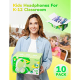 iClever Kids Wired Headphones HS14 Bulk 10-Pack